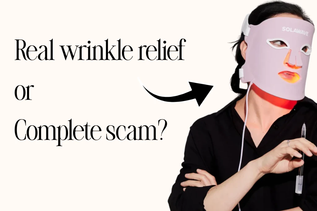 Real wrinkle relief or complete scam? SolaWave Wrinkle Retreat Pro face mask review