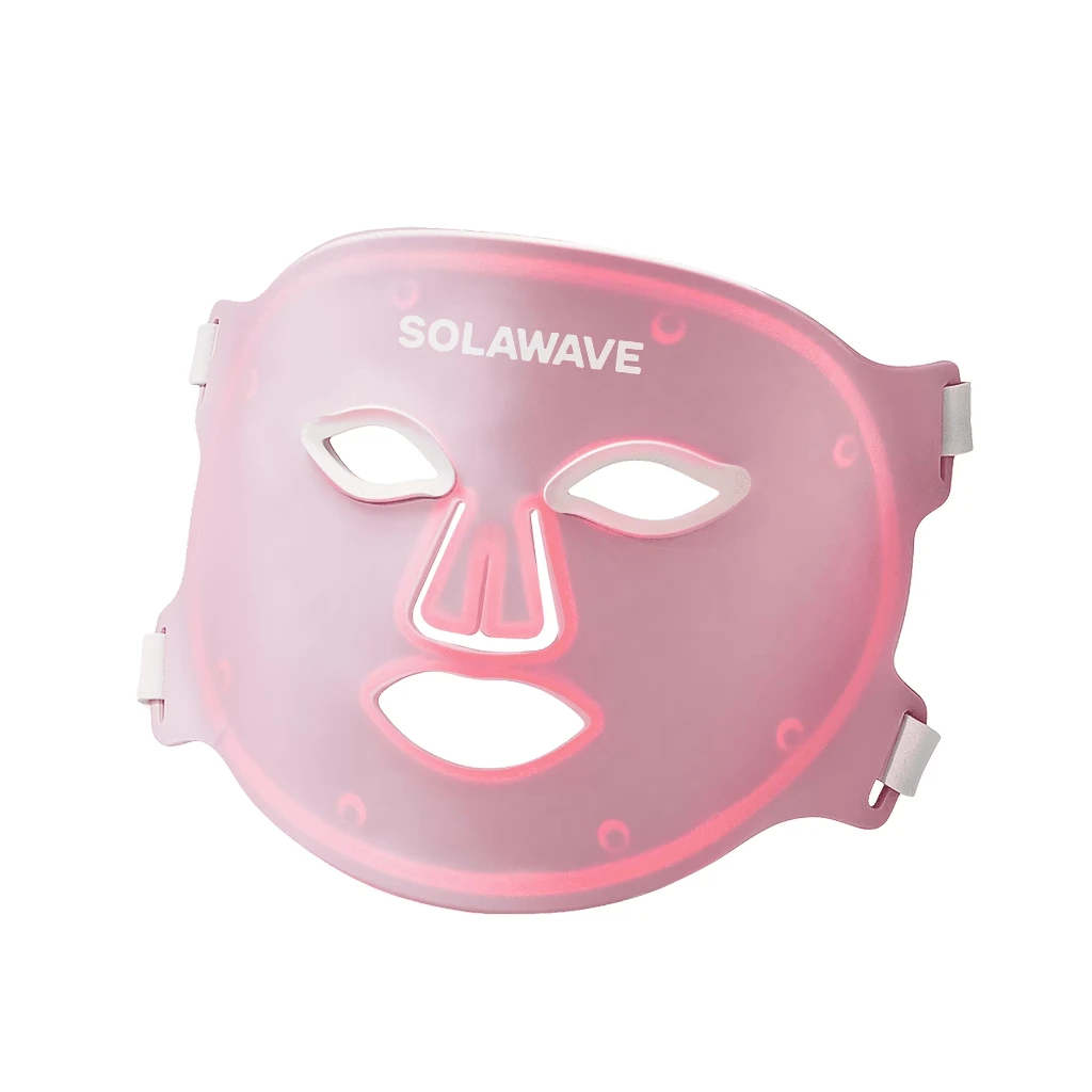 The Solawave Wrinkle Retreat Pro red light therapy face mask